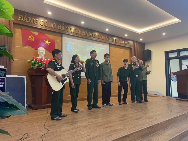 Tạo điểm đến nghỉ dưỡng lý tưởng cho người có công ảnh 1 Biểu diễn văn nghệ được diễn ra thường xuyên tại Trung tâm