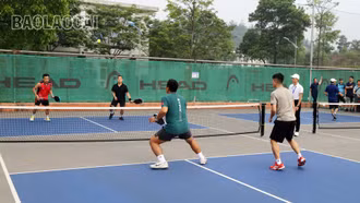 Khai mạc Giải Pickleball công đoàn Các cơ quan Đảng tỉnh và công đoàn UBND tỉnh 