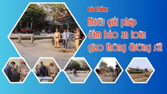 Bảo Thắng: Nhiều giải pháp đảm bảo an toàn giao thông đường sắt