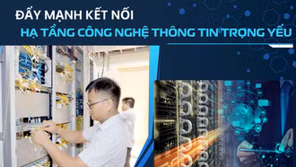 Đẩy mạnh kết nối hạ tầng công nghệ thông tin trọng yếu