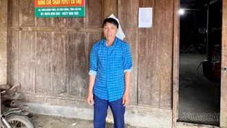 Lào Cai: Trưởng thôn bản Mông Giàng Pằng dũng cảm cứu hàng chục hộ dân trong đêm mưa lũ