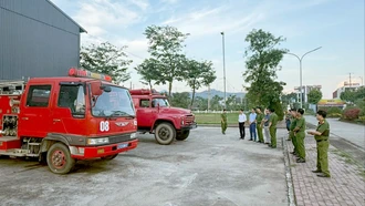 Lào Cai có 10 đội chữa cháy và cứu nạn, cứu hộ khu vực