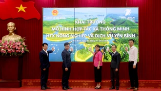 Yên Bình khai trương mô hình hợp tác xã nông nghiệp thông minh