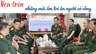 Vẹn tròn những mái ấm tri ân người có công