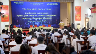 Tọa đàm “Chuyển đổi số và ứng dụng AI” trong các cơ quan Đảng tỉnh Lào Cai