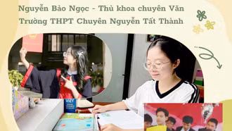 Hành trình đến danh hiệu Thủ khoa Văn của cô nữ sinh chuyên Nguyễn Tất Thành