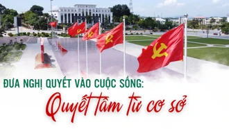 QUYẾT TÂM TỪ CƠ SỞ