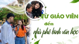 Từ giáo viên đến nhà phê bình văn học