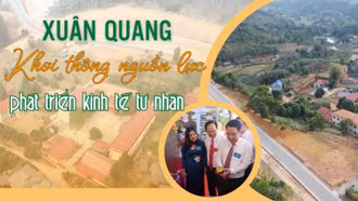 Xuân Quang: Khơi thông nguồn lực phát triển kinh tế tư nhân