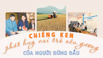 Chiềng Ken phát huy vai trò nêu gương của người đứng đầu