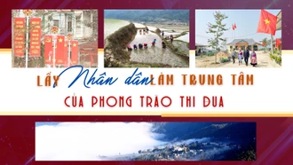 Lấy người dân làm trung tâm của phong trào thi đua