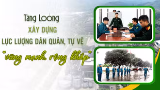 Tằng Loỏng: Xây dựng lực lượng dân quân, tự vệ “vững mạnh, rộng khắp”
