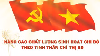 Nâng cao chất lượng sinh hoạt chi bộ theo tinh thần Chỉ thị 50