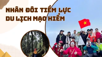 Nhân đôi tiềm lực du lịch mạo hiểm