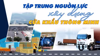 Tập trung nguồn lực xây dựng cửa khẩu thông minh