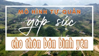 Mô hình tự quản góp sức cho thôn bản bình yên