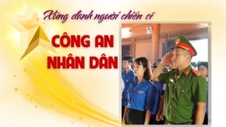 Xứng danh người chiến sĩ Công an nhân dân