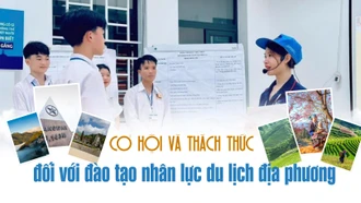 Cơ hội và thách thức đối với đào tạo nhân lực du lịch địa phương