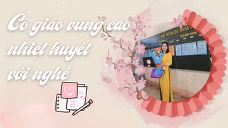 Cô giáo vùng cao nhiệt huyết với nghề
