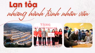 Lan tỏa những hành trình nhân văn