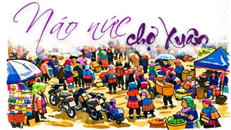 Náo nức chợ xuân