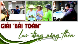 Giải "bài toán" lao động nông thôn