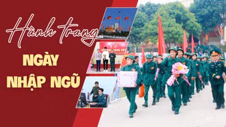 Hành trang ngày nhập ngũ