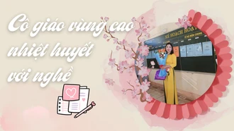 Cô giáo vùng cao nhiệt huyết với nghề