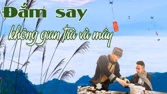 Đắm say không gian trà và mây