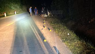  Trưởng Công an xã bị đối tượng thông chốt giao thông đâm trọng thương 