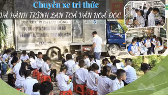 Chuyến xe tri thức và hành trình lan tỏa văn hóa đọc 