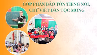 Góp phần bảo tồn tiếng nói, chữ viết dân tộc Mông