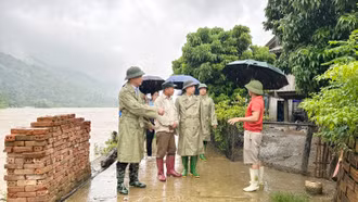 Văn Bàn: Ước thiệt hại ban đầu do hoàn lưu bão số 3 hơn 9 tỷ đồng