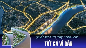 Quyết sách "trị thủy" sông Hồng: Tất cả vì dân