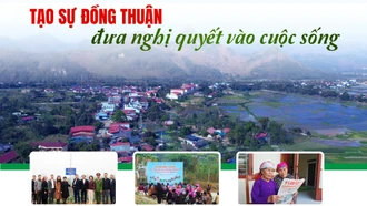 Tăng đồng thuận, đưa nghị quyết vào cuộc sống