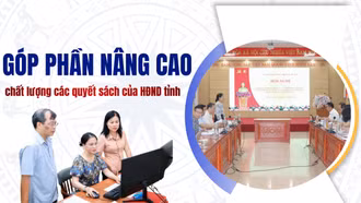 Góp phần nâng cao chất lượng các quyết sách của HĐND tỉnh