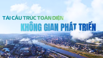 Tái cấu trúc toàn diện không gian phát triển