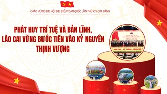 Phát huy trí tuệ và bản lĩnh, Lào Cai vững bước tiến vào kỷ nguyên thịnh vượng