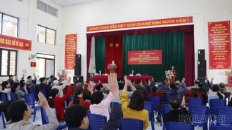 Cử tri Tổ dân phố số 8 Bắc Cường thống nhất cao giới thiệu người ứng cử đại biểu HĐND các cấp, nhiệm kỳ 2026 - 2031