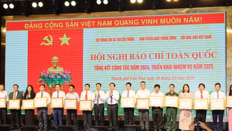 Tổng kết công tác báo chí toàn quốc năm 2024