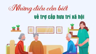 [Infographic] Những điều cần biết về trợ cấp hưu trí xã hội
