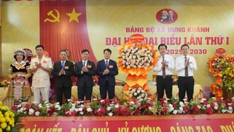 Xây dựng Hưng Khánh trở thành xã phát triển khá của tỉnh vào năm 2030