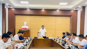 Thường trực Tỉnh ủy duyệt Văn kiện Đại hội Đảng bộ các xã Mù Cang Chải và Hạnh Phúc