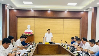 Thường trực Tỉnh ủy duyệt Văn kiện Đại hội Đảng bộ các xã Mù Cang Chải và Hạnh Phúc