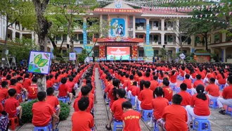 Trường Tiểu học Bắc Lệnh: Tưng bừng Ngày hội “Thiếu nhi vui khỏe - Tiến bước lên Đoàn”