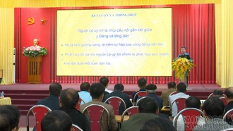 Hội nghị tuyên truyền, phổ biến, giáo dục pháp luật trong đồng bào dân tộc thiểu số tỉnh Lào Cai