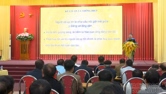 Hội nghị tuyên truyền, phổ biến, giáo dục pháp luật trong đồng bào dân tộc thiểu số tỉnh Lào Cai