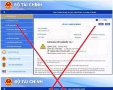 Bộ Tài chính lại cảnh báo tình trạng giả mạo văn bản, con dấu