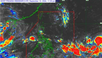 Áp thấp nhiệt đới ở biển Philippines mạnh lên thành bão Bebinca