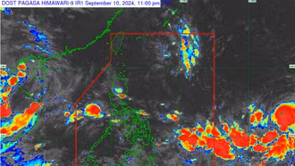Áp thấp nhiệt đới ở biển Philippines mạnh lên thành bão Bebinca